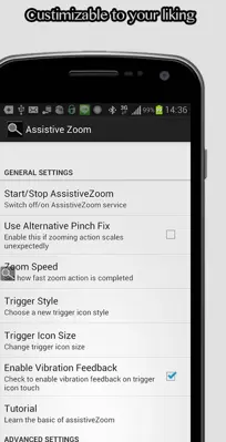 Assistive Zoom android App screenshot 2